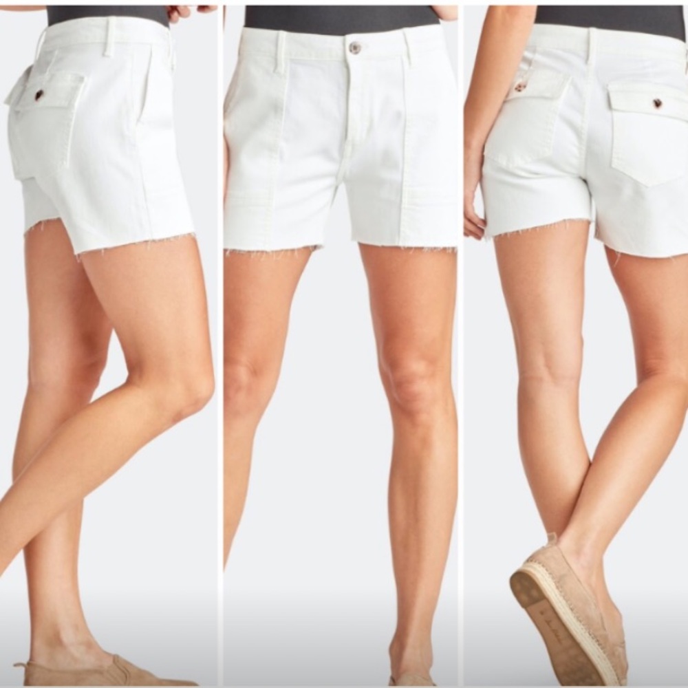 Sam Edelman The Cargo Shorts‎ Size 28 White